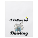 i believe in bowling custom flyer