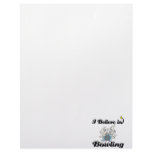 i believe in bowling letterhead template