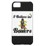 i believe in boxers iPhone 5C cases