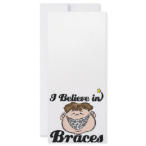 i believe in braces custom rack cards