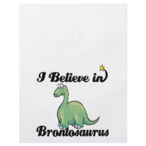 i believe in brontosaurus personalized flyer