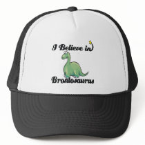 i believe in brontosaurus trucker hats