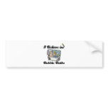 i believe in bubble baths bumper stickers