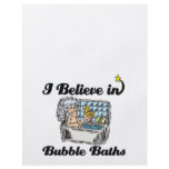 i believe in bubble baths flyers