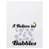 i believe in bubbles custom flyer