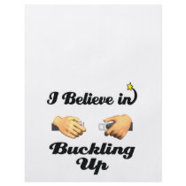 i believe in buckling up flyers