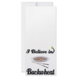 i believe in buckwheat custom rack card