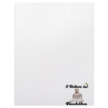 i believe in buddha letterhead
