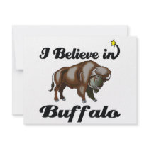 i believe in buffalo custom invite
