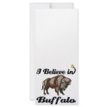i believe in buffalo personalized rack card