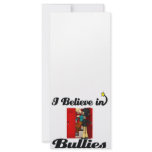 i believe in bullies personalized rack card