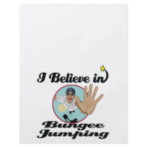 i believe in bungee jumping custom flyer