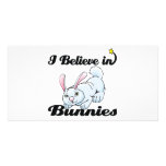 i believe in bunnies photo cards