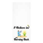 i believe in burning bush rack cards