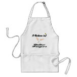 i believe in butter fingers apron
