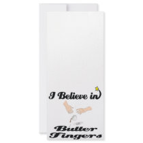 i believe in butter fingers custom rack cards