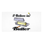 i believe in butter photo cards