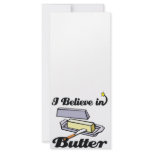 i believe in butter rack card