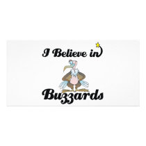 i believe in buzzards photo card