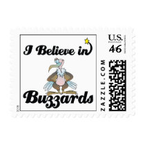 i believe in buzzards postage