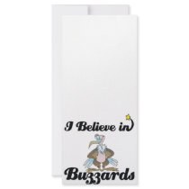 i believe in buzzards rack card template