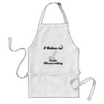 i believe in cake decorating aprons