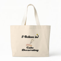 i believe in cake decorating bag