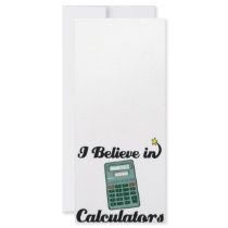 i believe in calculators rack card template