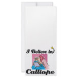i believe in Calliope Rack Card Template