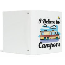 i believe in campers 3 ring binder