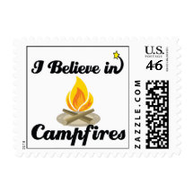 i believe in campfires stamps