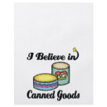 i believe in canned goods flyers