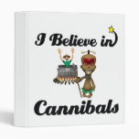 i believe in cannibals 3 ring binder