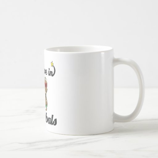 i believe in cannibals coffee mug