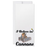 i believe in cannons personalized rack card