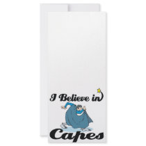 i believe in capes personalized rack card