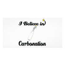 i believe in carbonation photo card