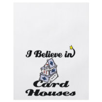 i believe in card houses full color flyer