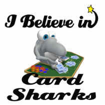 i believe in card sharks acrylic cut outs