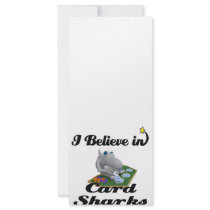 i believe in card sharks customized rack card