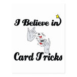 i believe in card tricks post cards
