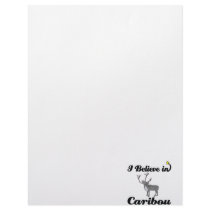 i believe in caribou custom letterhead