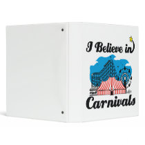 i believe in carnivals 3 ring binders