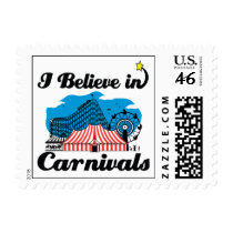 i believe in carnivals stamp