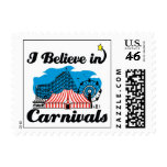 i believe in carnivals stamp