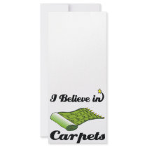 i believe in carpets full color rack card