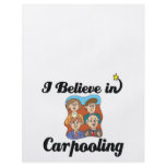 i believe in carpooling flyers