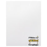 i believe in carsophagus letterhead template