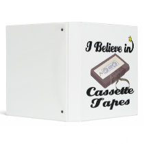 i believe in cassette tapes vinyl binder