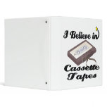 i believe in cassette tapes binders